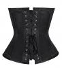 STEAMPUNK STORY Black steel bones elegant aristocrat Steampunk corset 143