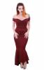 Vin red elegant Mermaid Evening Dress
