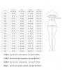STEAMPUNK STORY 5pcs black lingerie set with transparent lace, sexy underwear Size Chart