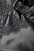 STEAMPUNK STORY ESKT010 Longue jupe noire avec traine avec broderie et volants plisss, lgant goth