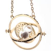 STEAMPUNK STORY Time Turner Hermione hourglass necklace pendant