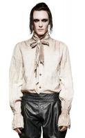STEAMPUNK STORY Y-714WH White blouse gothic steampunk common man Punk Rave early XIXe century Punk Rave