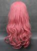 STEAMPUNK STORY wig pink long curly 65cm, cosplay Final Fantasy 13 Eclair, Farron